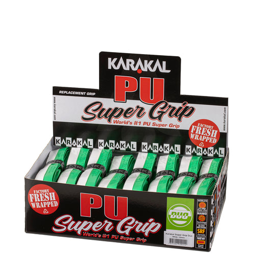 Karakal PU Super Grip Duo Green White x 24