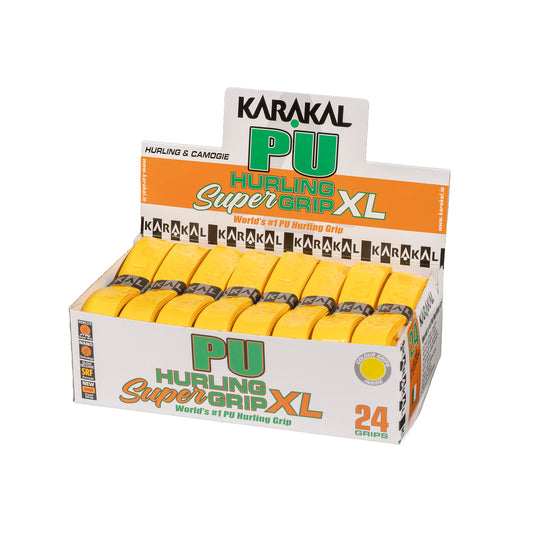 Karakal PU Super Grip Hurling XL Yellow x 24