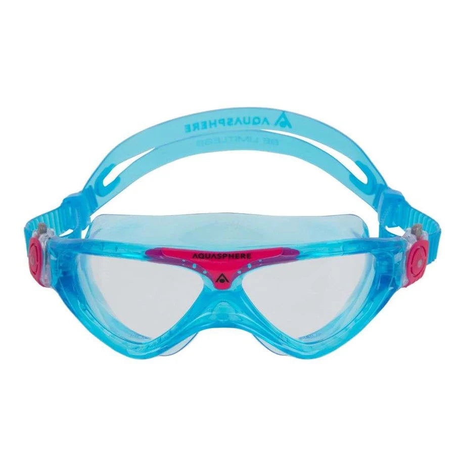Aquasphere Vista Junior Goggle Aqua Pink Clear Lens