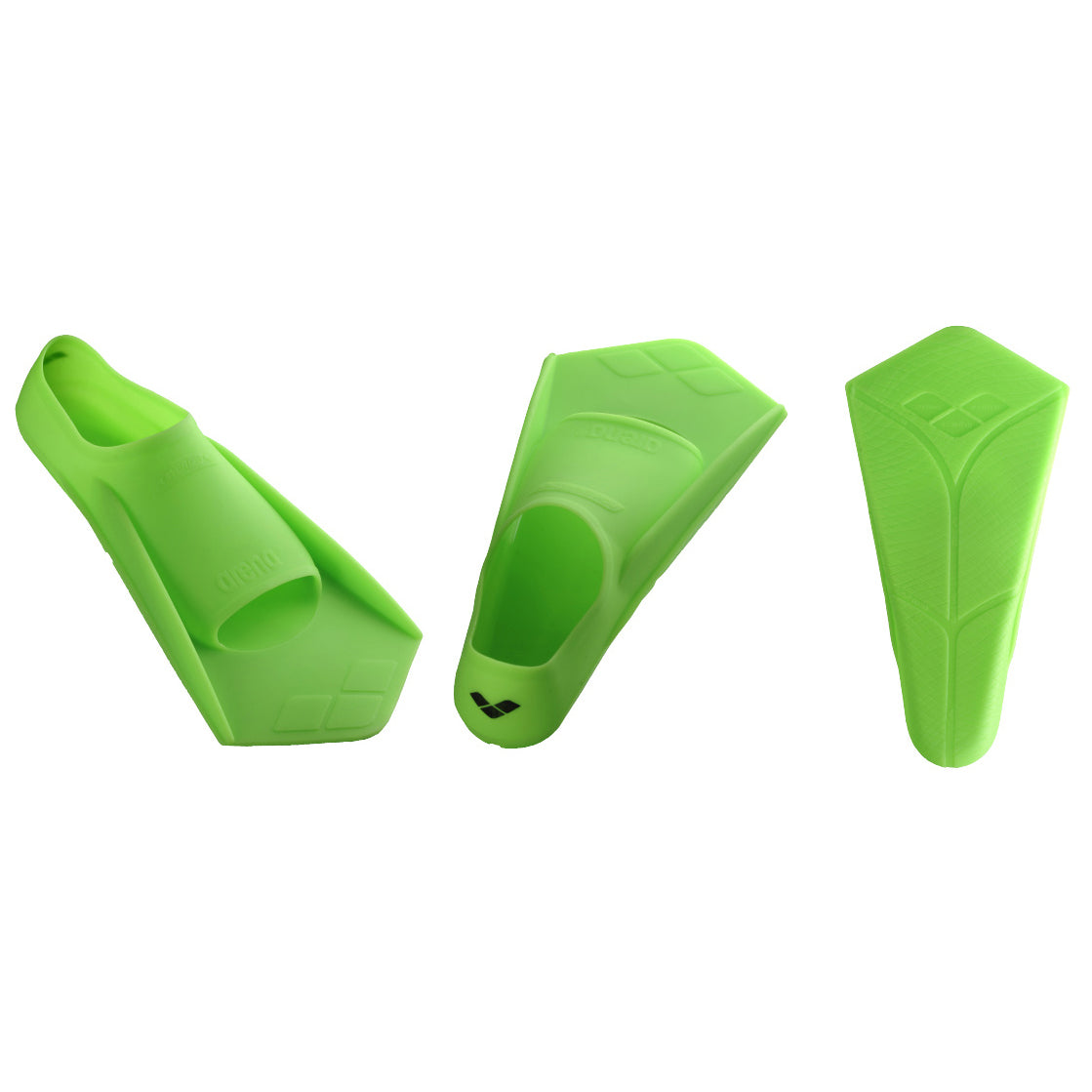 Arena Powerfin Acid Lime Black