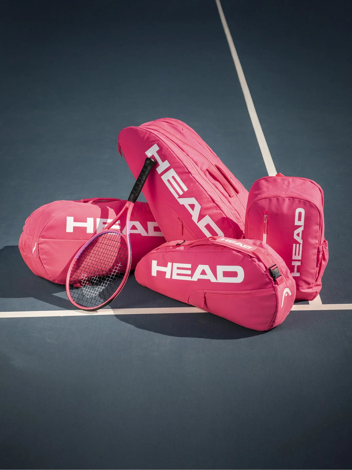 Head Base Racket Bag Medium Pink