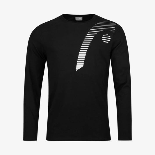 Head Mens Cliff LS T Shirt BK