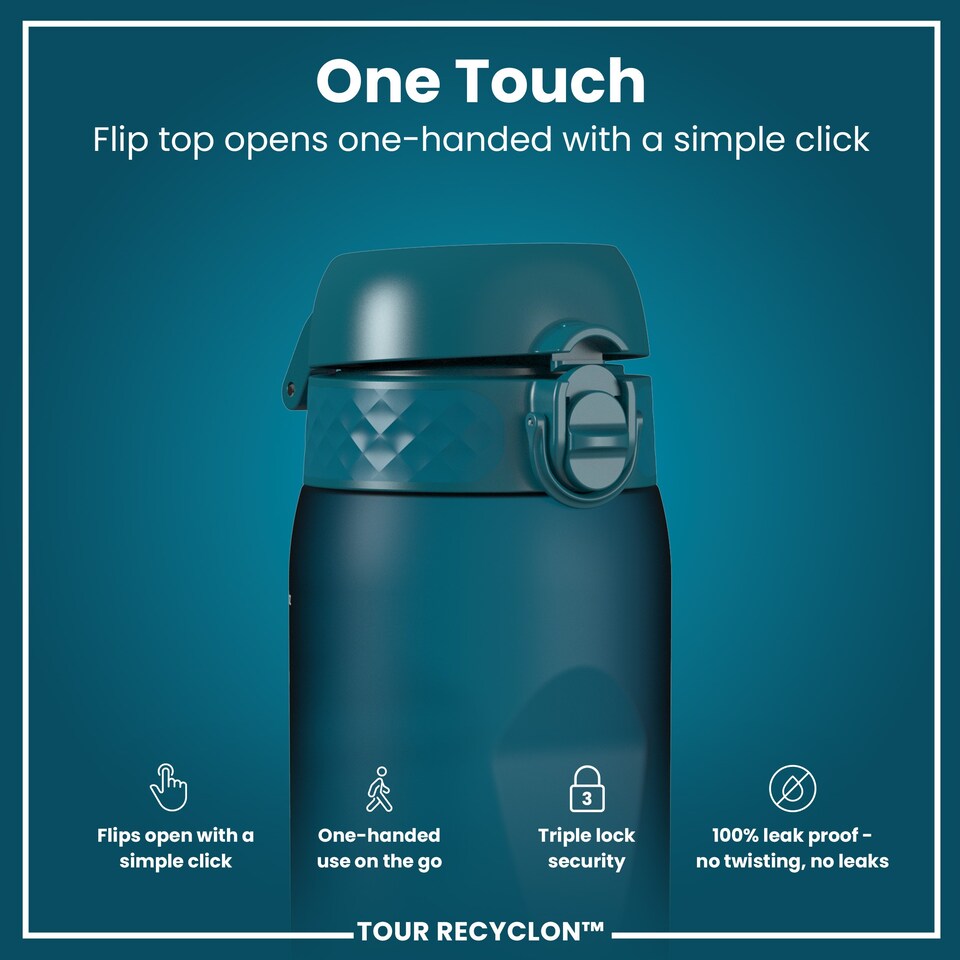 Ion8 Tour Water Bottle Teal