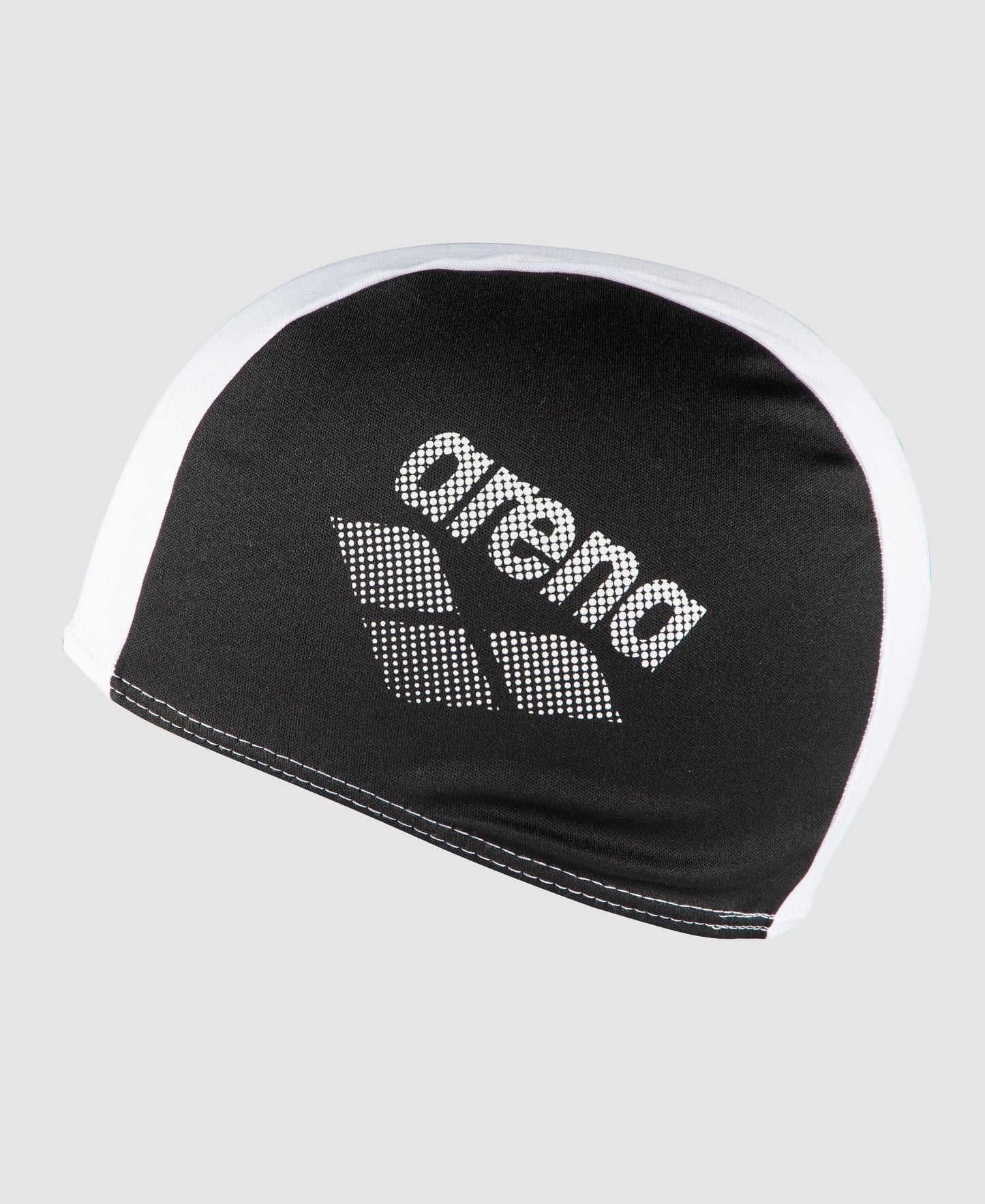 Arena Polyester Swim Cap Junior Black 12pk