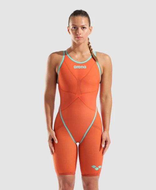 Arena Womens Powerskin Carbon Glide OB Sunset Coral