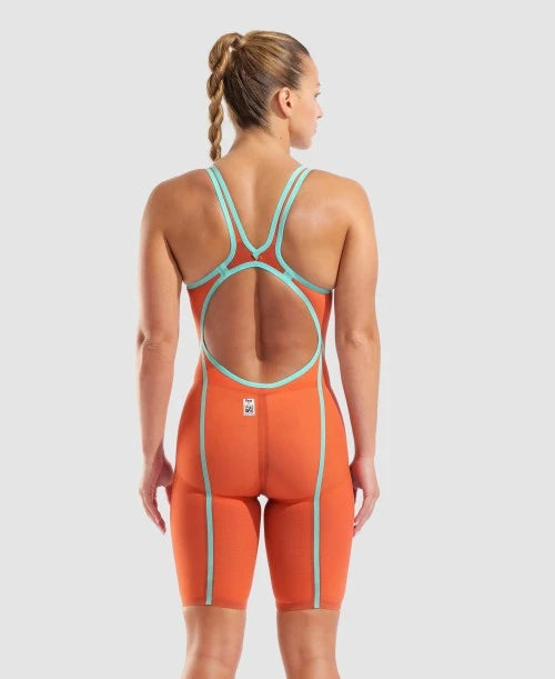 Arena Womens Powerskin Carbon Glide OB Sunset Coral
