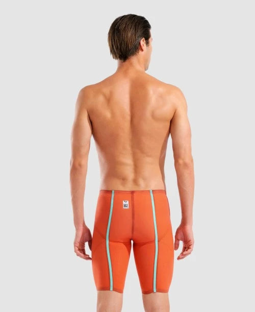 Arena Mens Powerskin Carbon Glide LE Jammer Sunset Coral