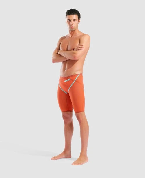 Arena Mens Powerskin Carbon Glide LE Jammer Sunset Coral