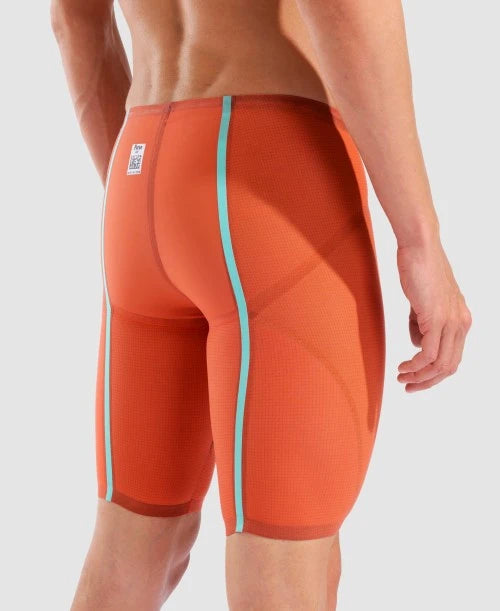 Arena Mens Powerskin Carbon Glide LE Jammer Sunset Coral