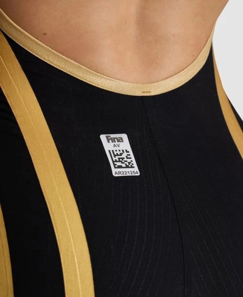 Arena Womens Powerskin Carbon Core FX OB Black Gold