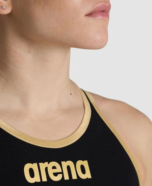 Arena Womens Powerskin Carbon Core FX OB Black Gold
