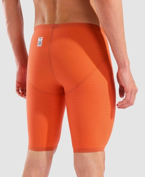 Arena Mens Powerskin Jammer Carbon Air 2 Sunset Coral