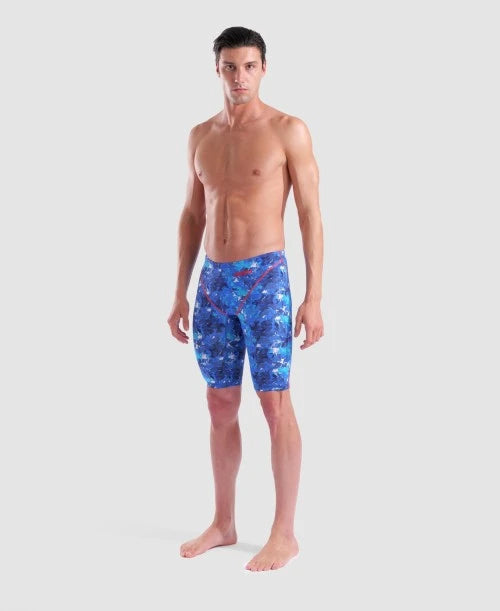 Arena Mens Powerskin ST Next Jammer Spalshy Multi Colour