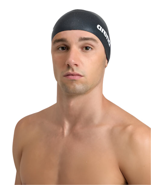 Arena Classic Silcone Cap Black Multi 12 pk