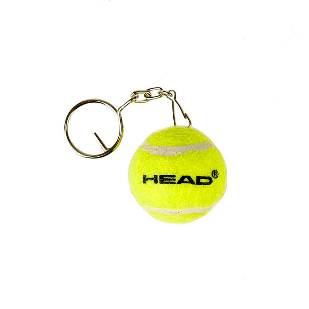 Head Tennis Ball Keyring Yellow