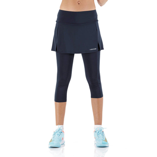 Head Ladies Club 3/4 Tights Skort Navy