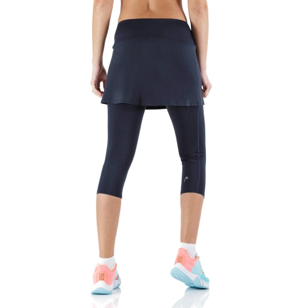 Head Ladies Club 3/4 Tights Skort Navy
