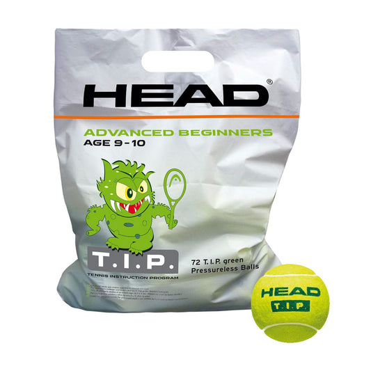 Head TIP Training Tennis Ball Green  x 72