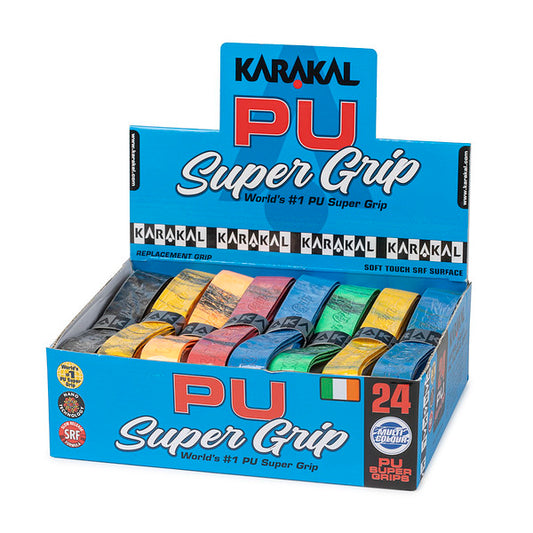 Karakal PU Super Grip Solid Assorted x 24