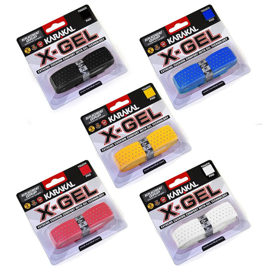 Karakal X Gel Grip Assorted x 1