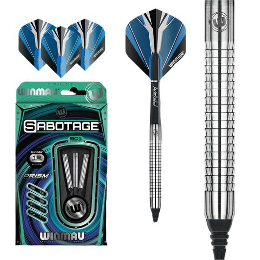 Winmau Sabotage 90% Tungsten Darts Black
