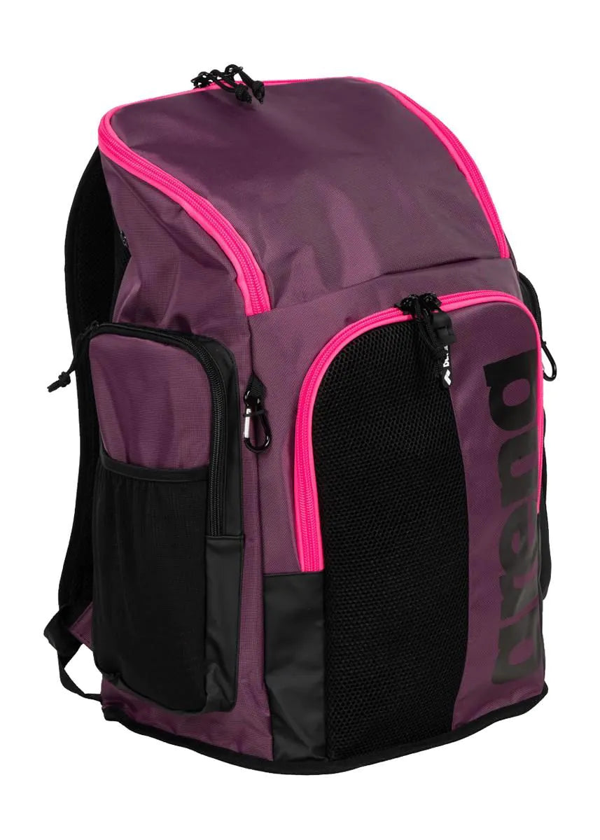 Arena Spikey 111 Backpack Plum Neon Pink