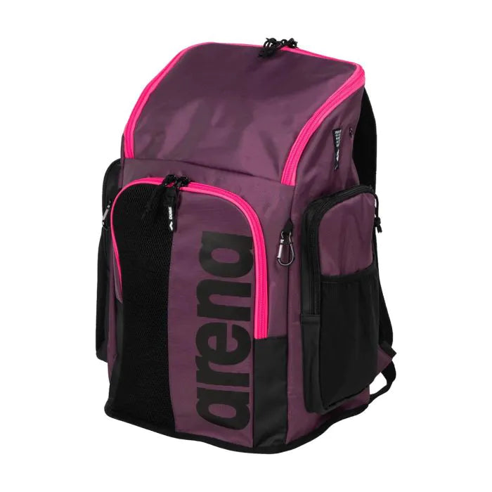 Arena Spikey 111 Backpack Plum Neon Pink