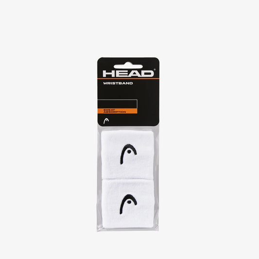 Head Wristbands 2.5" White x 2