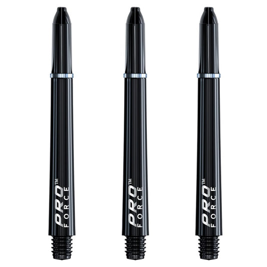 Winmau Pro Force Shaft Black x 10 Sets