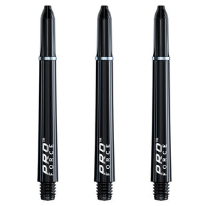 Winmau Pro Force Shaft Black x 10 Sets