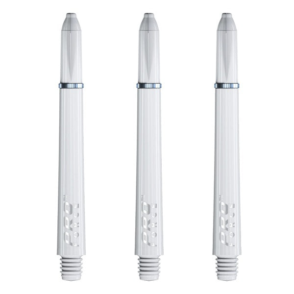 Winmau Pro Force Shaft White x 10 Sets