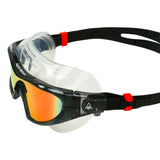 AquaSphere Vista Pro Adult Goggle Mirror Dark Grey Orange
