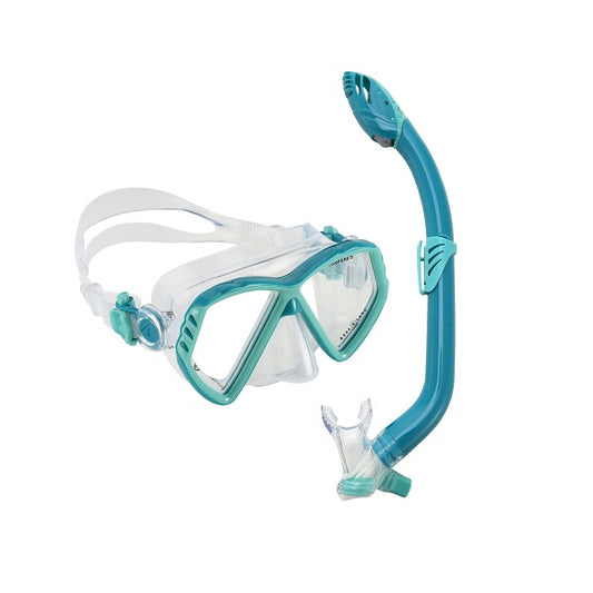 Cub Combo Set Mask Snorkel Dark Green Small