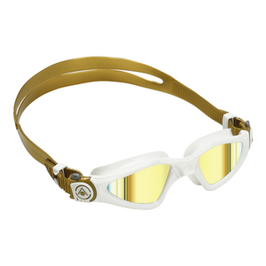 AquaSphere Kayenne Small Fit Goggle Titianium Mirror Gold