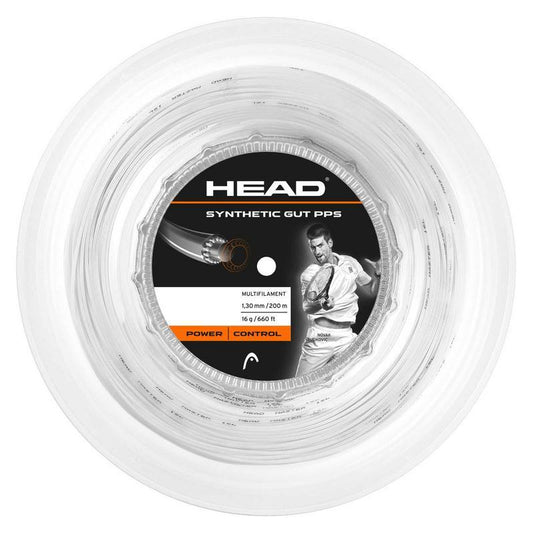 Head Syntetic Gut PPS Reel 200M White