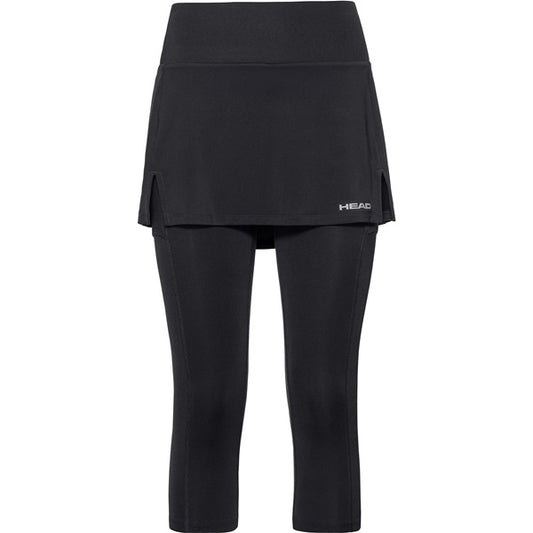 Head Ladies Club 3/4 Tights Skort Black