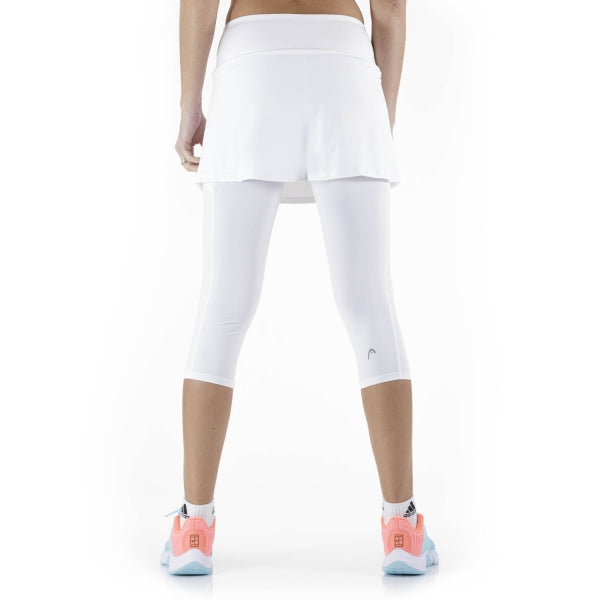 Head Ladies Club 3/4 Tights Skort White
