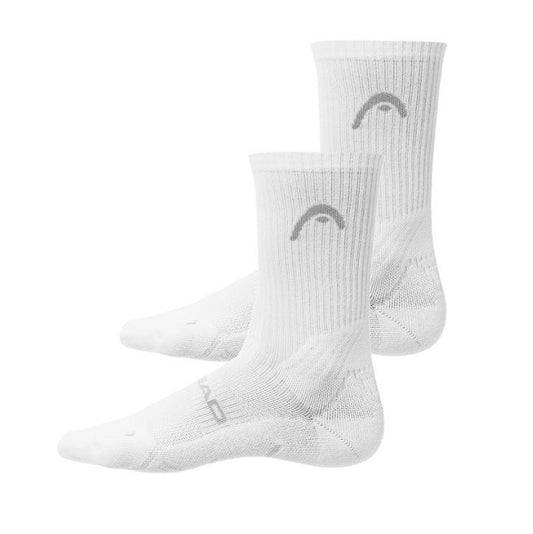 Head Match Crew Sock White