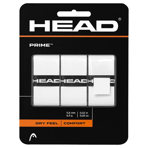 Head Prime Pro Overgrip White x 3