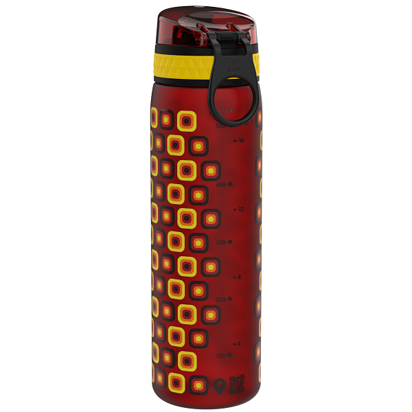 Ion8 Slim Water Bottle Boogie Squares **