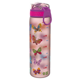 Ion8 Slim Water Bottle Butterfly Pink