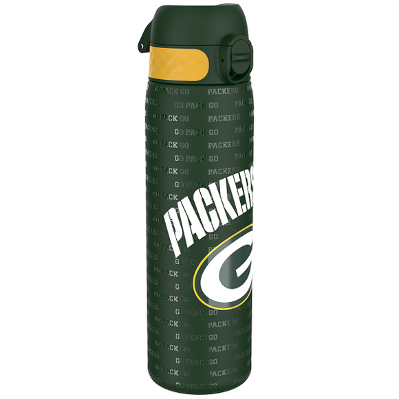 Ion8 Slim Stainless Steel NFL Packers Bottle