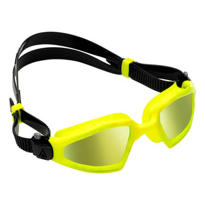 AquaSphere Kayenne Pro Goggle Yellow Mirror Lens Yellow