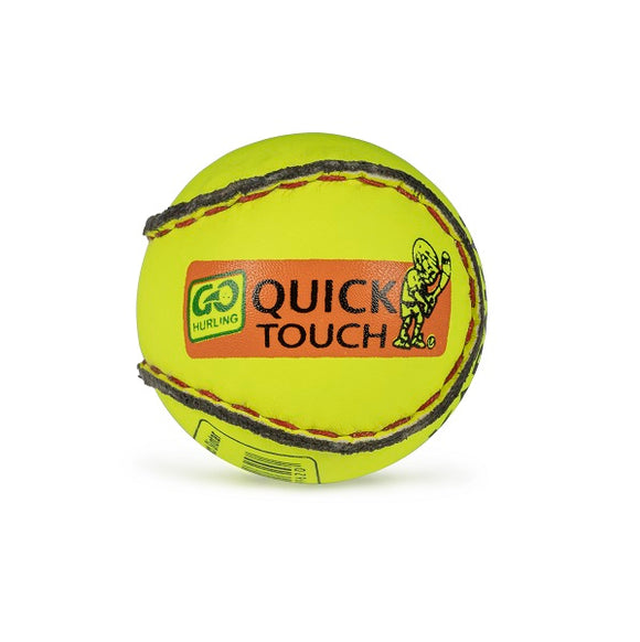 Karakal Quick Touch Sliotar Fluo Yellow Black Rim