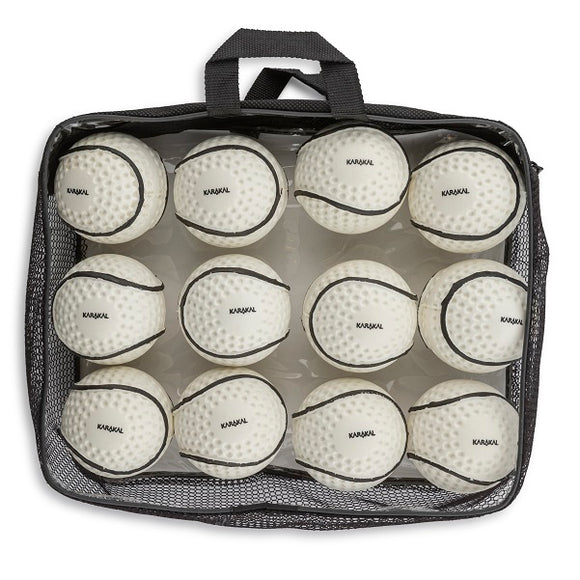 Karakal Speed Ball White Senior x 12
