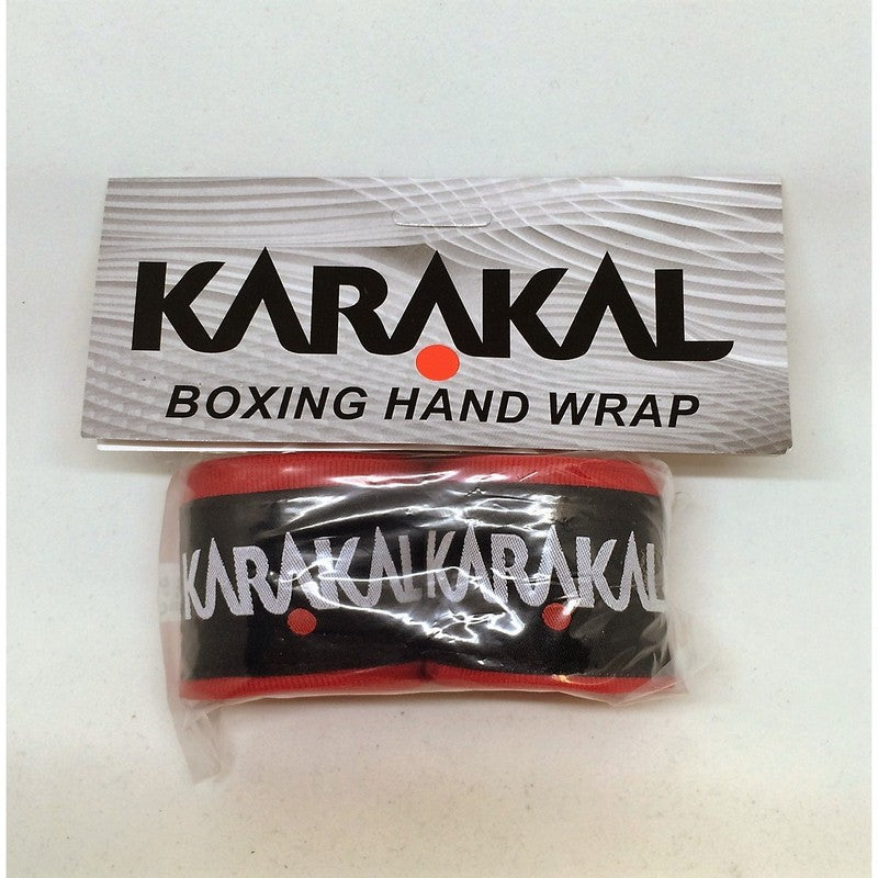 Karakal Hand Wraps 3.5 Metre Black x 2
