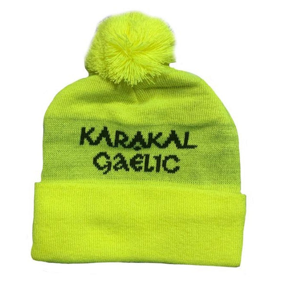 Karakal Gaelic Beanie Fluo Yellow