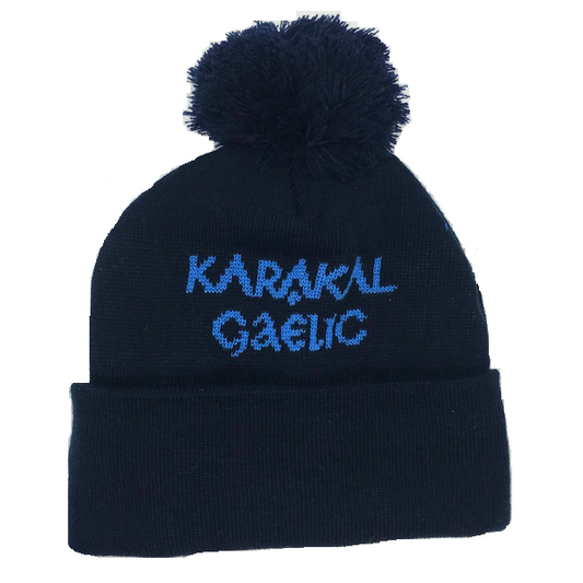 Karakal Gaelic Beanie Navy