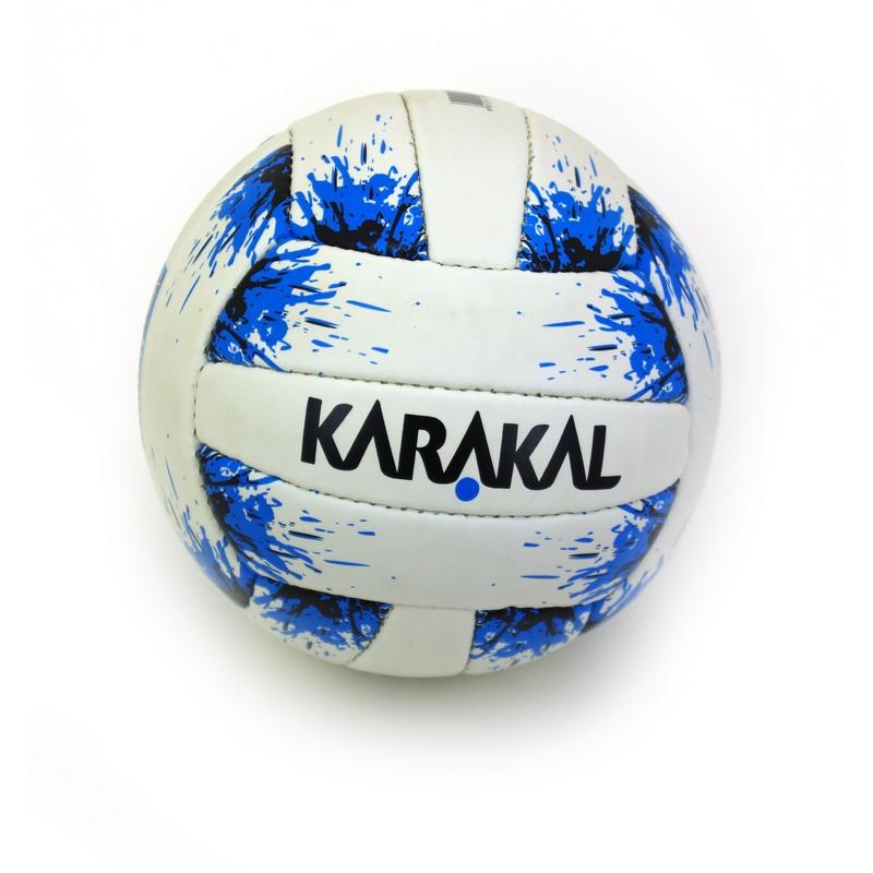 Karakal First Touch Gaelic Ball White Blue Splash