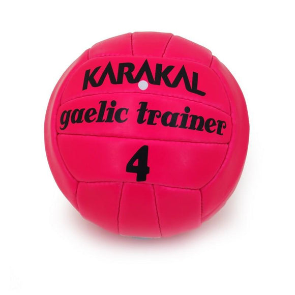 Karakal Gaelic Trainer Ball Pink